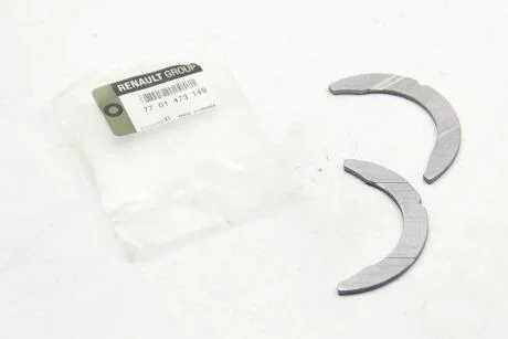 Полукільця колінвала упорні RENAULT 7701473149