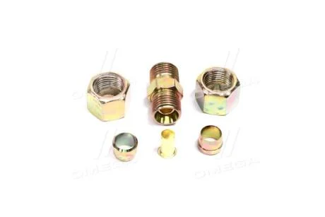 Р/к трубки гальмівної (Dвнут.=10мм, М16х1,5) (1штуцер,2гайки,2втулки,2шайби) RIDER RD 01.02.151