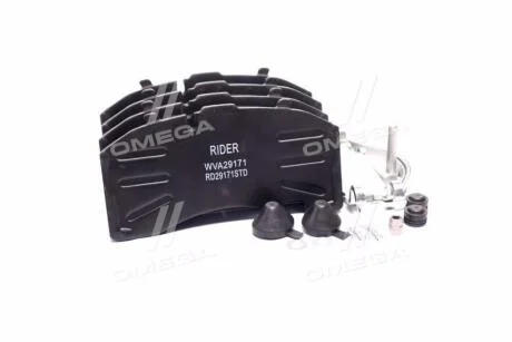 Колодка тормозная дисковая (комплект на ось) линейка LONG LIFE RIDER RD 29171STD