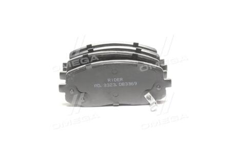 Колодка гальм. диск. KIA PICANTO 04-, HYUNDAI i10 передн. RIDER RD.3323.DB3369