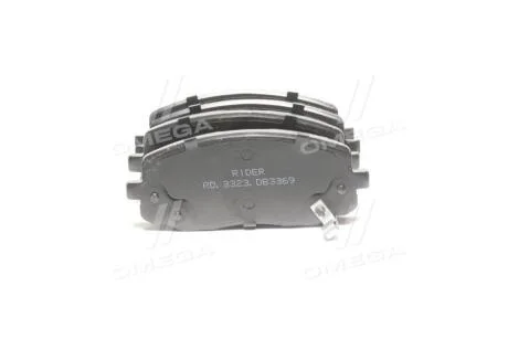 Колодка гальм. диск. KIA PICANTO 04-, HYUNDAI i10 передн. RIDER RD.3323.DB3369