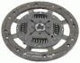 A_Диск зчеплення FORD/MAZDA Fiesta/121 "1,8D "95-00 SACHS 1862509031 (фото 2)