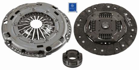 Комплект зчеплення VW GOLF VII, TOURAN, SKODA OCTAVIA III, SUPERB III, 1.4 TSI, 12- SACHS 3000 970 101