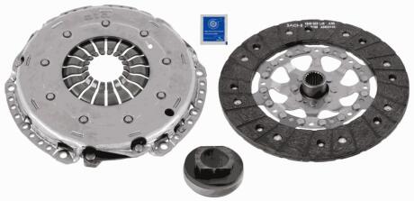 A_Комплект зчеплення CITROEN/FIAT/PEUGEOT C4/C5/C8/Jumpy/Scudo/307/407/508/607/807/Expert "2,0D "03> SACHS 3000970106