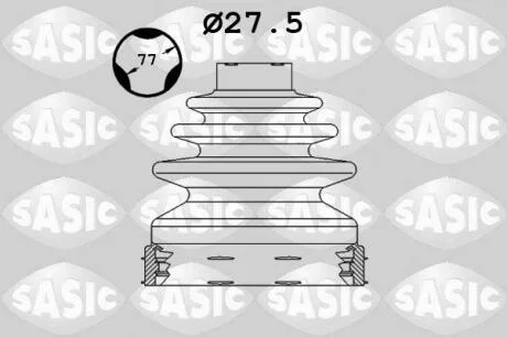 Пыльник ШРУСа внутр лев SASIC 1904039