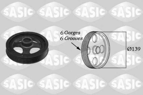 Шків колінвалу TOYOTA Yaris SASIC 2156028