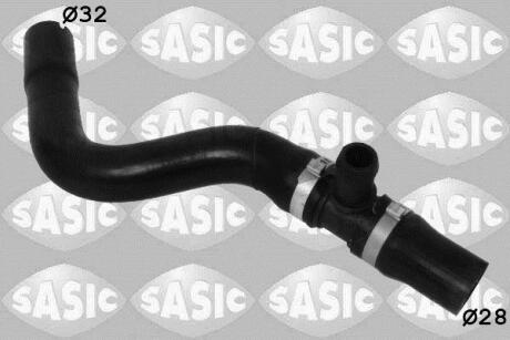 Патрубок радиатора нижний FIAT Doblo SASIC 3406249 (фото 1)