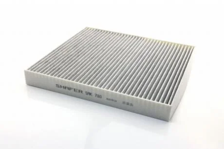 Фільтр салону Jeep Grand Cherokee IV, Dodge Durango, 10-, (USA), вугільний SHAFER SAK780
