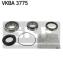 Підшипник ступиці, комплект MITSUBISHI L 200/L 300/L 400/Storm/Strada &quot;R &quot;2,0/2,5L &quot;93&gt;&gt; SKF VKBA3775 (фото 1)