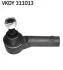 Накінечник рульової тяги AUDI/SEAT/SKODA/VW A3/Leon/Octavia/Golf/Bora "FR "96-"10 SKF VKDY311013 (фото 1)