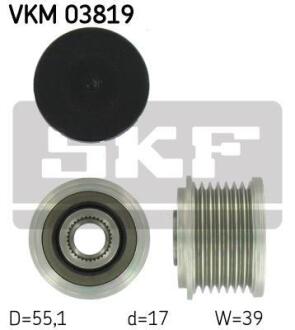 Муфта обгінна генератора SKF VKM 03819