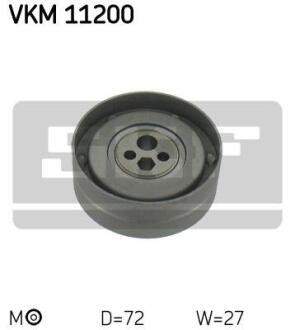 Ролик ременя грм натяжний AUDI 100/80/A6/A8 "2,6/2,8L "90-00 SKF VKM11200