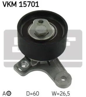 A_Ролик ременя грм натяжний CHEVROLET/OPEL Captiva/Cruze/Epica/Antara \'\'2,0D \'\'06>> SKF VKM15701
