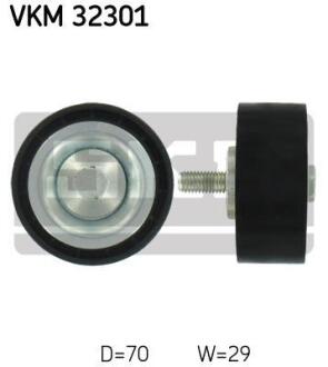 Натяжний ролик поліклинового реміня SKF VKM 32301