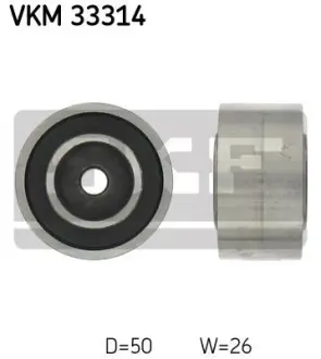 Ролик обвідний поліклінового ременя SKF VKM 33314
