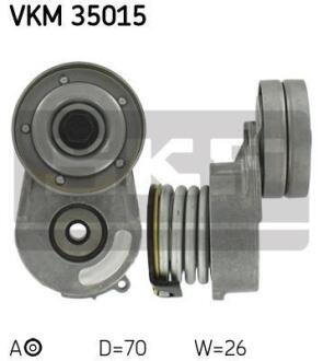 Натяжний ролик поліклинового реміня SKF VKM 35015