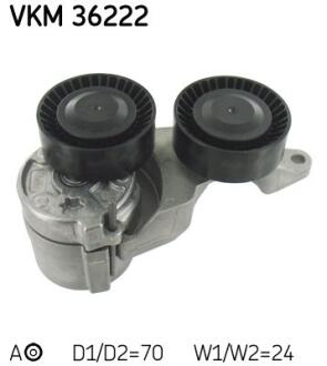 Натяжний ролик поліклинового реміня SKF VKM 36222