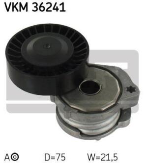 Натяжний ролик поліклинового реміня SKF VKM 36241