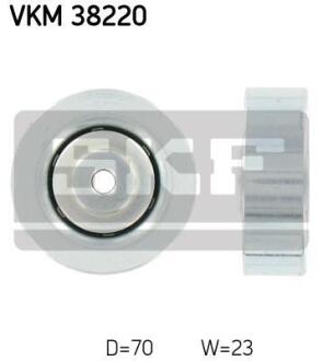 Натяжний ролик поліклинового реміня SKF VKM 38220