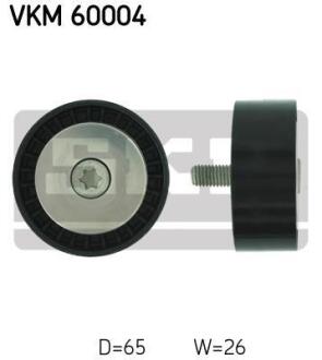 Натяжний ролик поліклинового реміня SKF VKM 60004