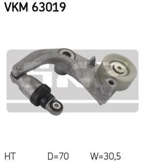 Натяжний пристрій, клинового реміня SKF VKM 63019