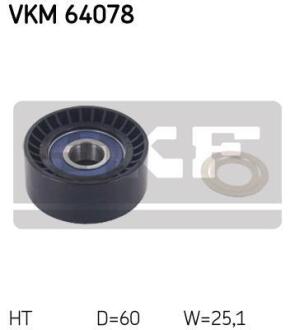 Натяжний пристрій, клинового реміня SKF VKM 64078