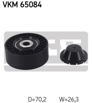 Натяжний ролик поліклинового реміня SKF VKM 65084