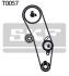 A_Ремкомплект ГРМ AUDI/SEAT/VW 80/100/A6/Coupe/Toledo/Golf/Passat/Scirocco &quot;1,8-2,0 &quot;85-97 SKF VKMA01020 (фото 2)