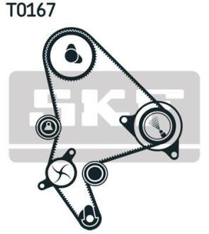 Комплект (ремінь+ролики) SKF VKMA 03264 (фото 1)