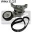 Ремкомплект ГРМ AUDI/SEAT/VW A3/Altea/Golf "1,9-2,0 "03>> VKMA 31022