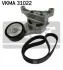Комплект зубчастого ременя SKF VKMA 31022 (фото 1)