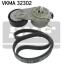 Ремкомплект ГРМ ALFA ROMEO/OPEL Mito/Combo &quot;1,2-1,4 &quot;05&gt;&gt; SKF VKMA 32302 (фото 1)