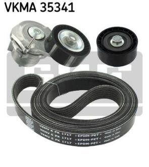 Комплект доріжкового ремня SKF VKMA 35341