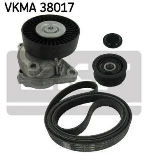 Комплект ременів поліклинових SKF VKMA 38017