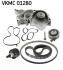 Ремкомплект ГРМ + помпа AUDI/VW A3/Golf &quot;1,0-1,4 &quot;11&gt;&gt; SKF VKMC01280 (фото 1)