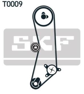 Комплект (ремінь+ролик+помпа) SKF VKMC 02202