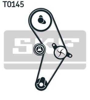 Водяний насос + комплект зубчастого реміня SKF VKMC 02204-3