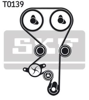 Комплект (ремінь+ролик+помпа) SKF VKMC 05142 (фото 1)