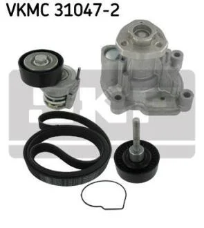Водяна помпа+ к-кт ременя SKF VKMC 31047-2