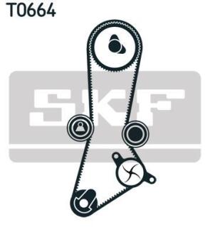 Водяний насос + комплект зубчастого реміня SKF VKMC 95660-1