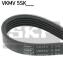 Дорiжковий ремінь SKF VKMV 5SK748 (фото 1)