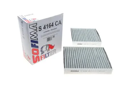 Фільтр салона (к-кт) SOFIMA S 4164 CA