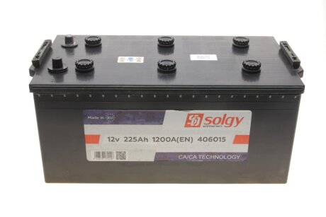 Стартерна батарея (акумулятор) Solgy 406015