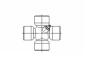 Хрестовина 29,00x50,00 ISUZU/OPEL Trooper/Campo "2,2-3,5 "84-04 SPIDAN U927 (фото 3)