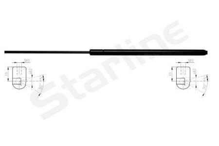 Амортизатор багажника STARLINE 18.98.803