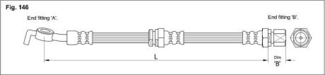 Гальмівний шланг STARLINE HA ST.1064