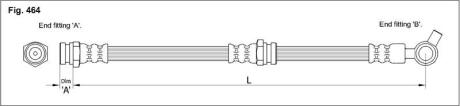 Гальмівний шланг STARLINE HA ST.1093