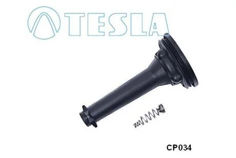 Наконечник провода высоковольтного VOLVO S60 I, S80 I, V70 II 2.0, 2.4i TESLA CP034