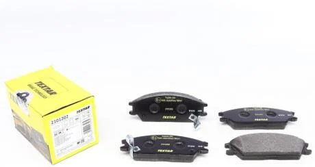 A_Гальмівні колодки DODGE/HONDA/HYUNDAI Verna/Accord/Accent/Pony "F "83>> TEXTAR 2101202