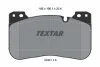 Комплект гальмівних колодок TEXTAR 2244101 (фото 1)